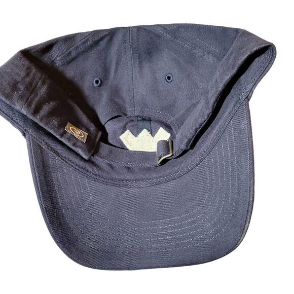 Vintage Devils Tower Pioneer Williams Dominion Rig Navy Hat Cap Strapback - Picture 3 of 3